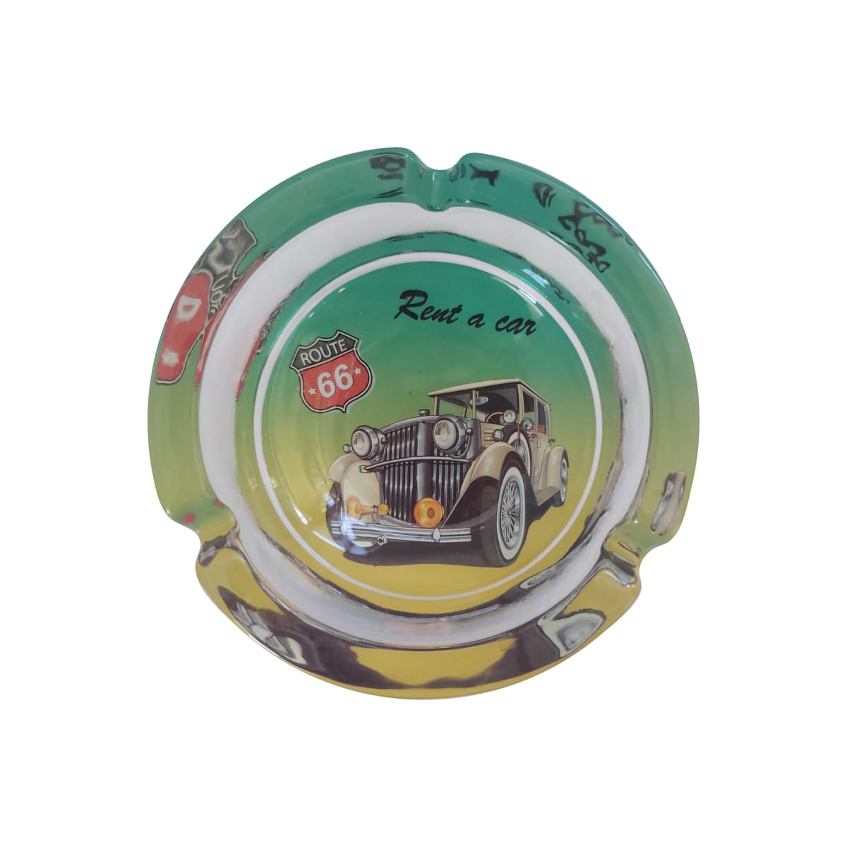 Cenicero Pyrex Redondo Automovil 4x10cm5