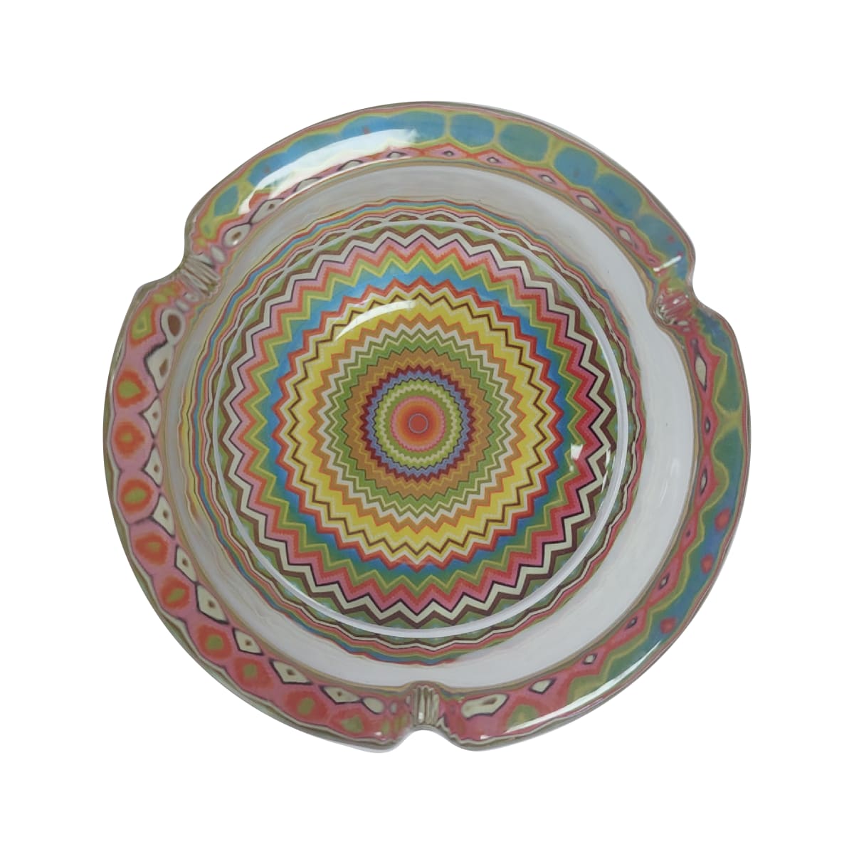 Cenicero Pyrex Redondo Psicodelico 4x10cm7