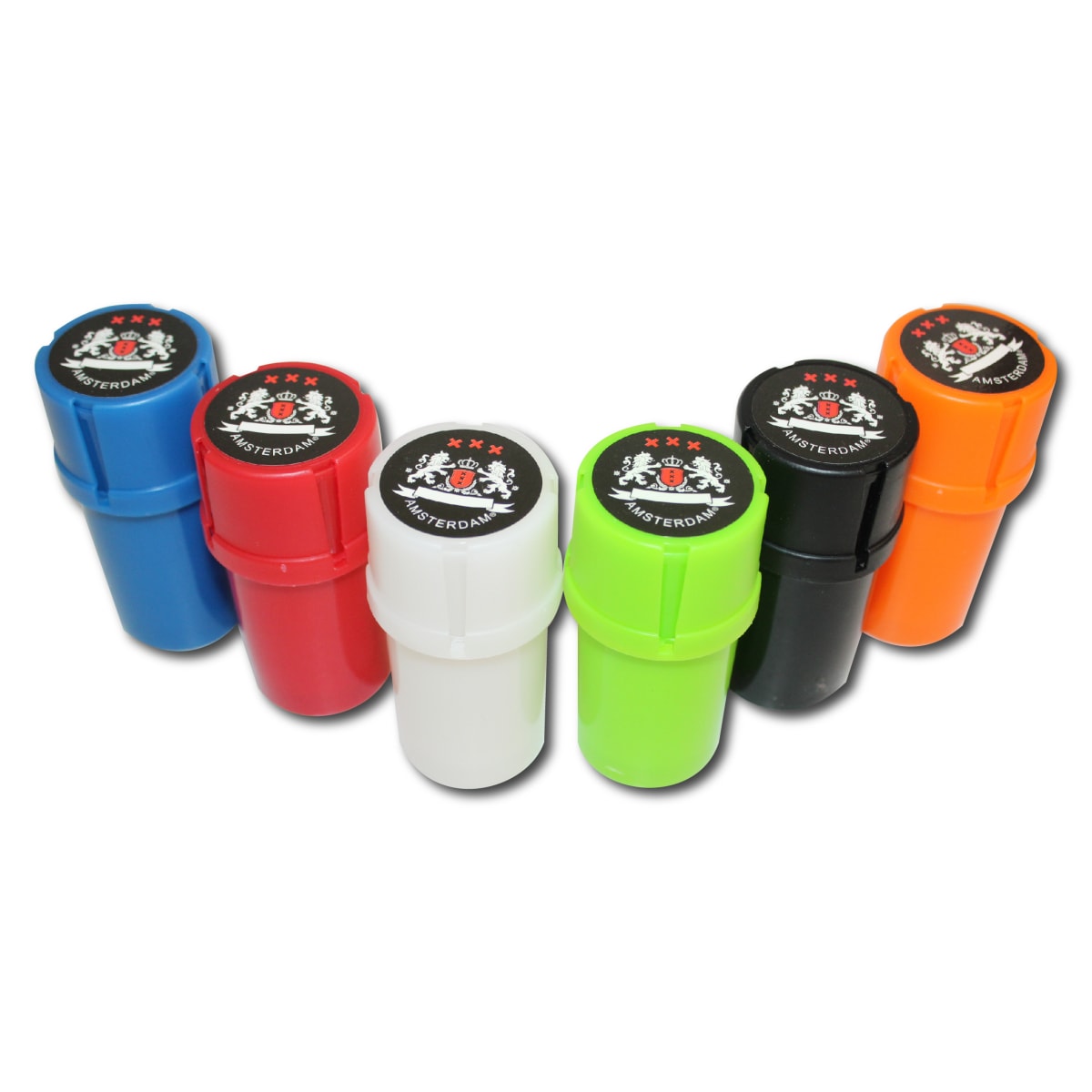 Contenedor Con Moledor Plastico Colores 0
