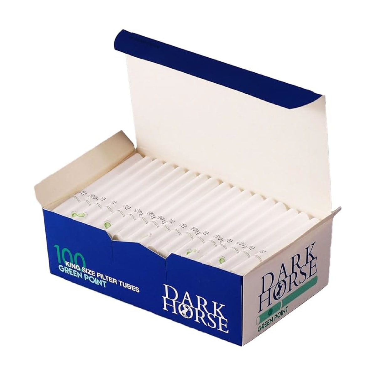 Tubos Para Rellenar Dark Horse Green Point 100Und2