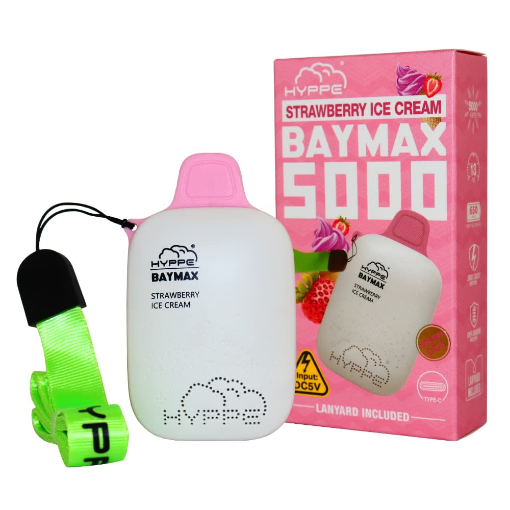 Vaporizador HYPPE BAYMAX 5000 Puff5