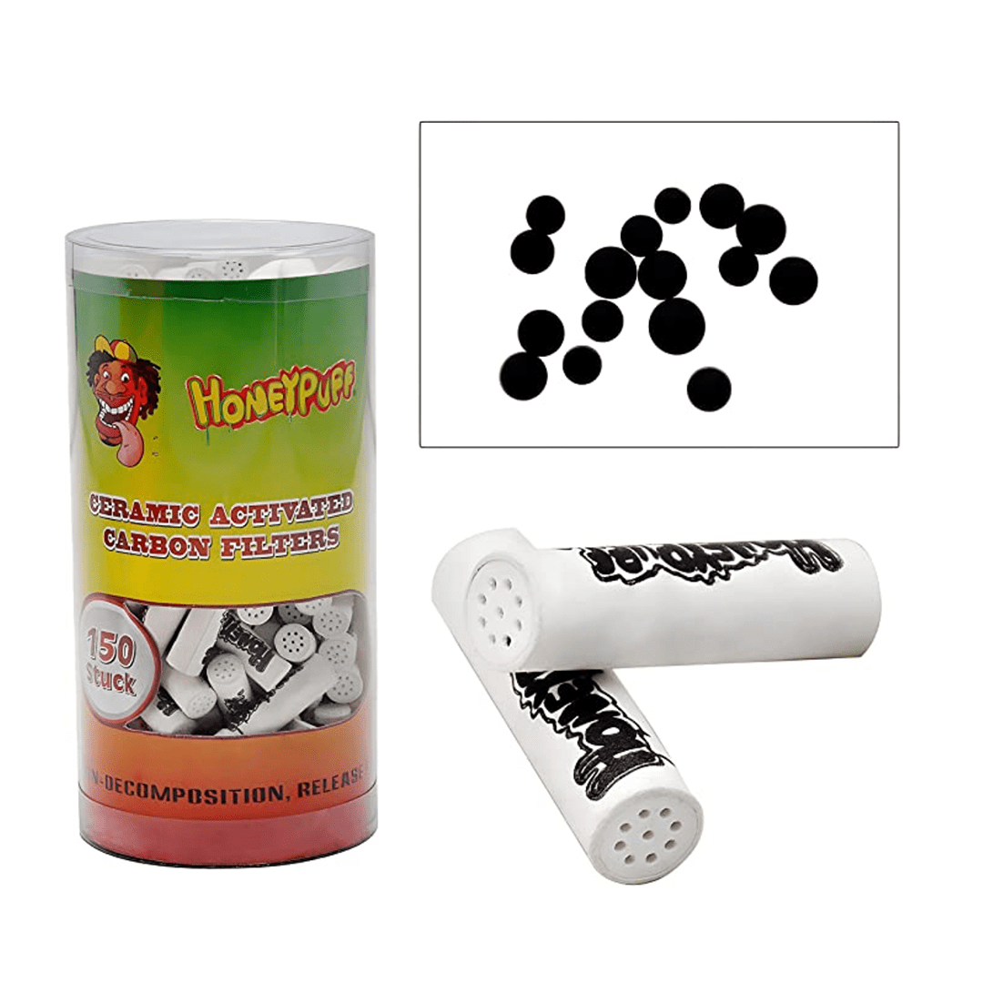 Filtros de Carbon Honeypuff 150 unidades2
