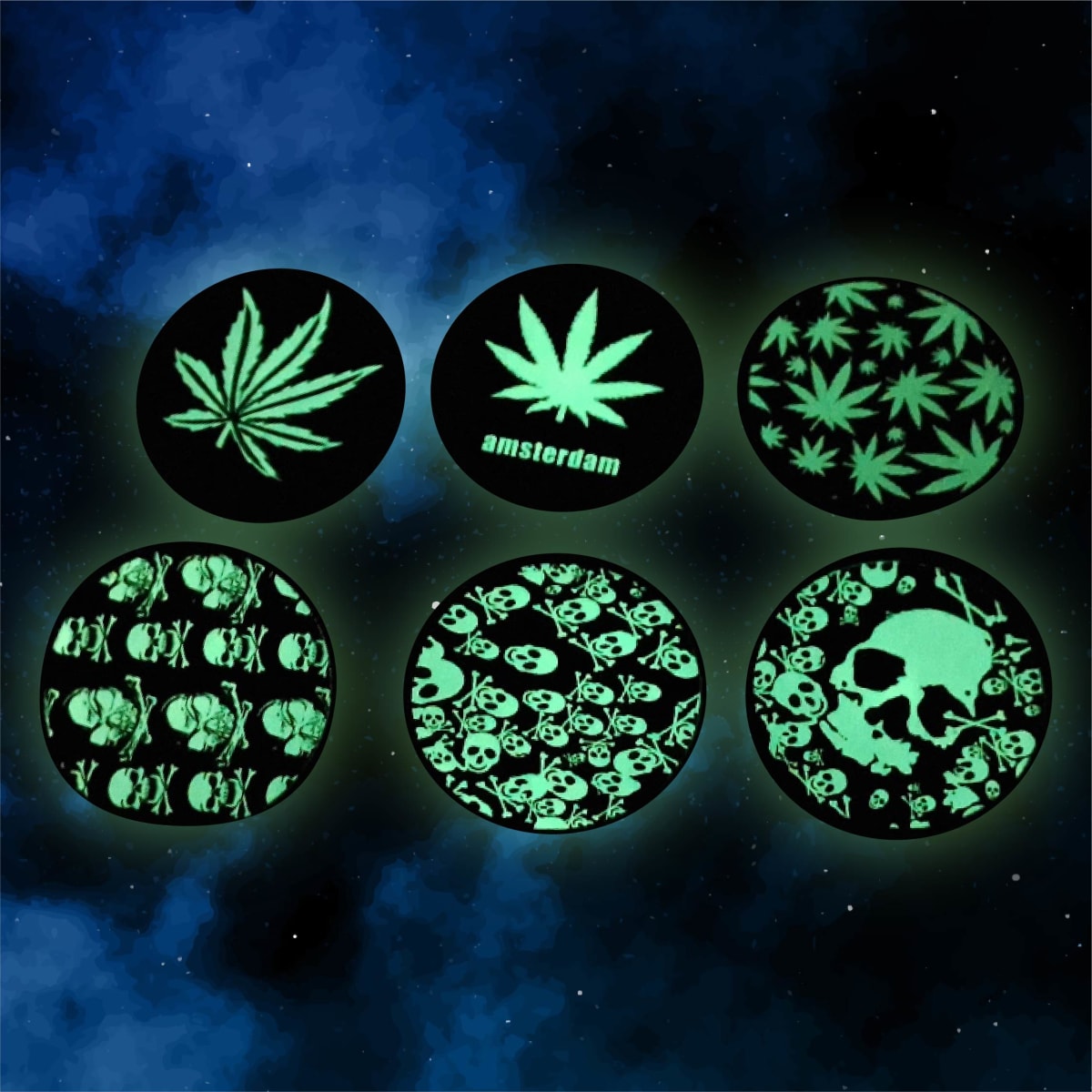 Moledor Glow Amsterdam 4 partes Negro3