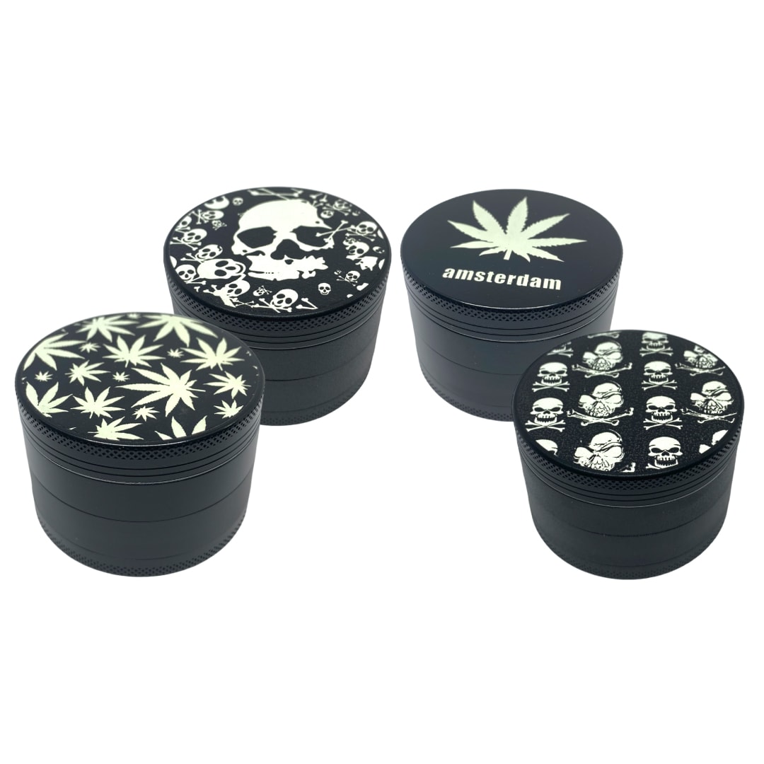 Moledor Glow Amsterdam 4 partes Negro 1