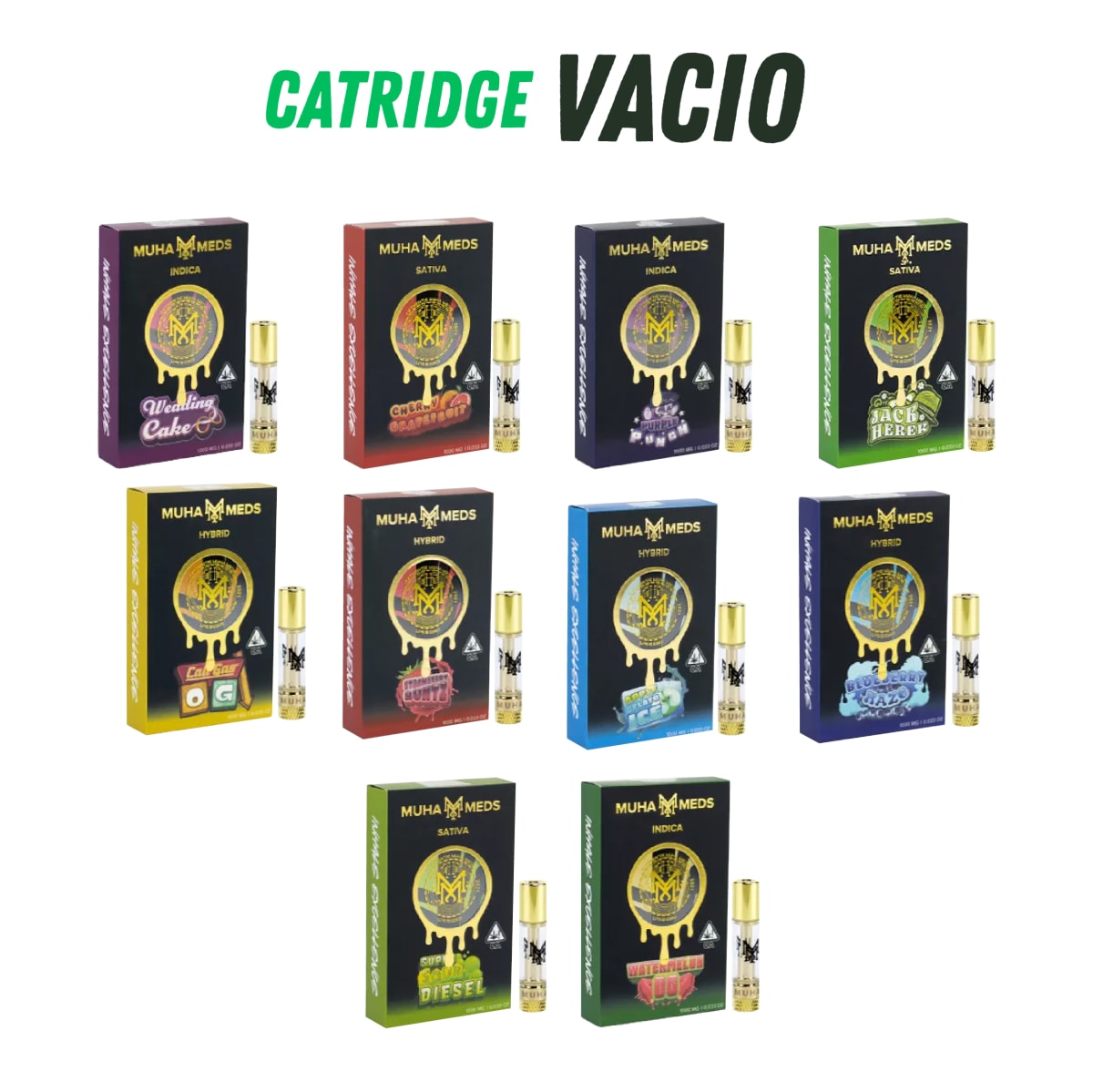 Catridge MUHAMEDS 1 ml 0