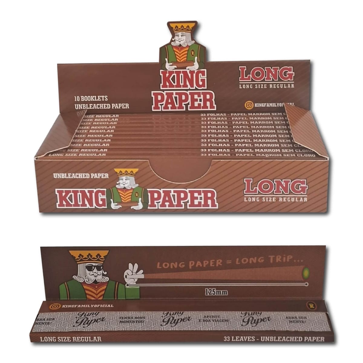 Papelillo King Paper Long Size 10 Booklets2