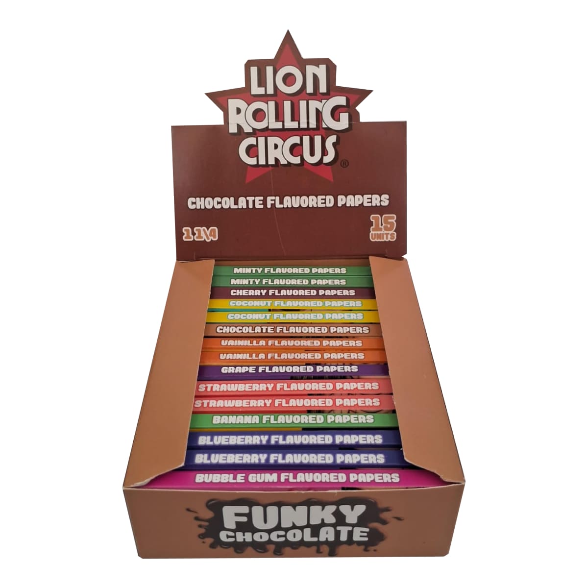 Papelillos Flavour LRC 1 1/4 15UDS 10