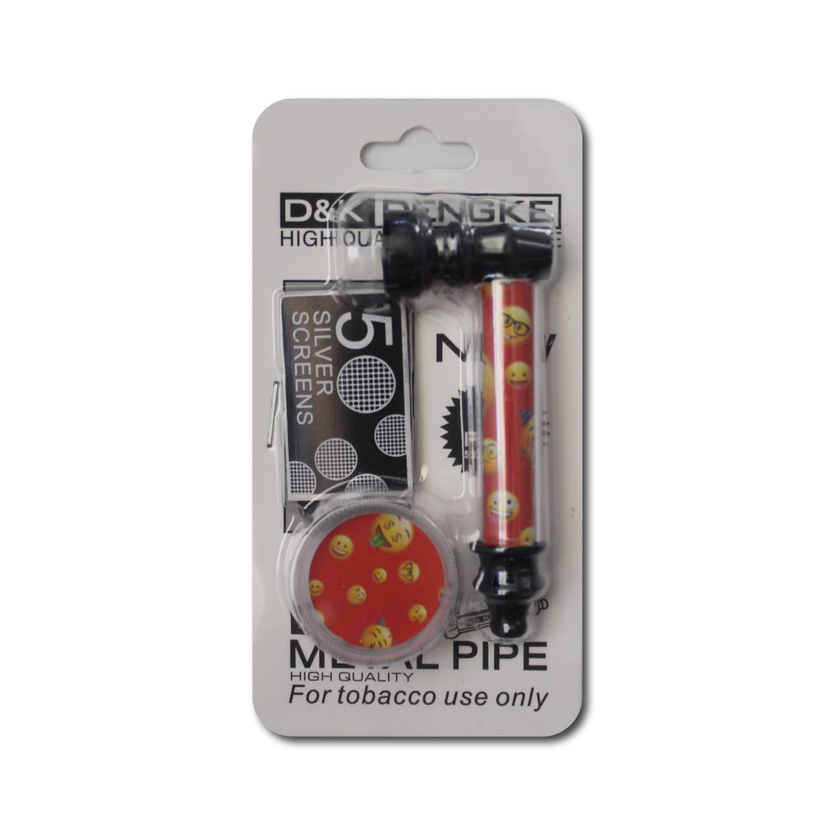 Kit Pipa metálica Diseño D&K + Rejilla y moledor9