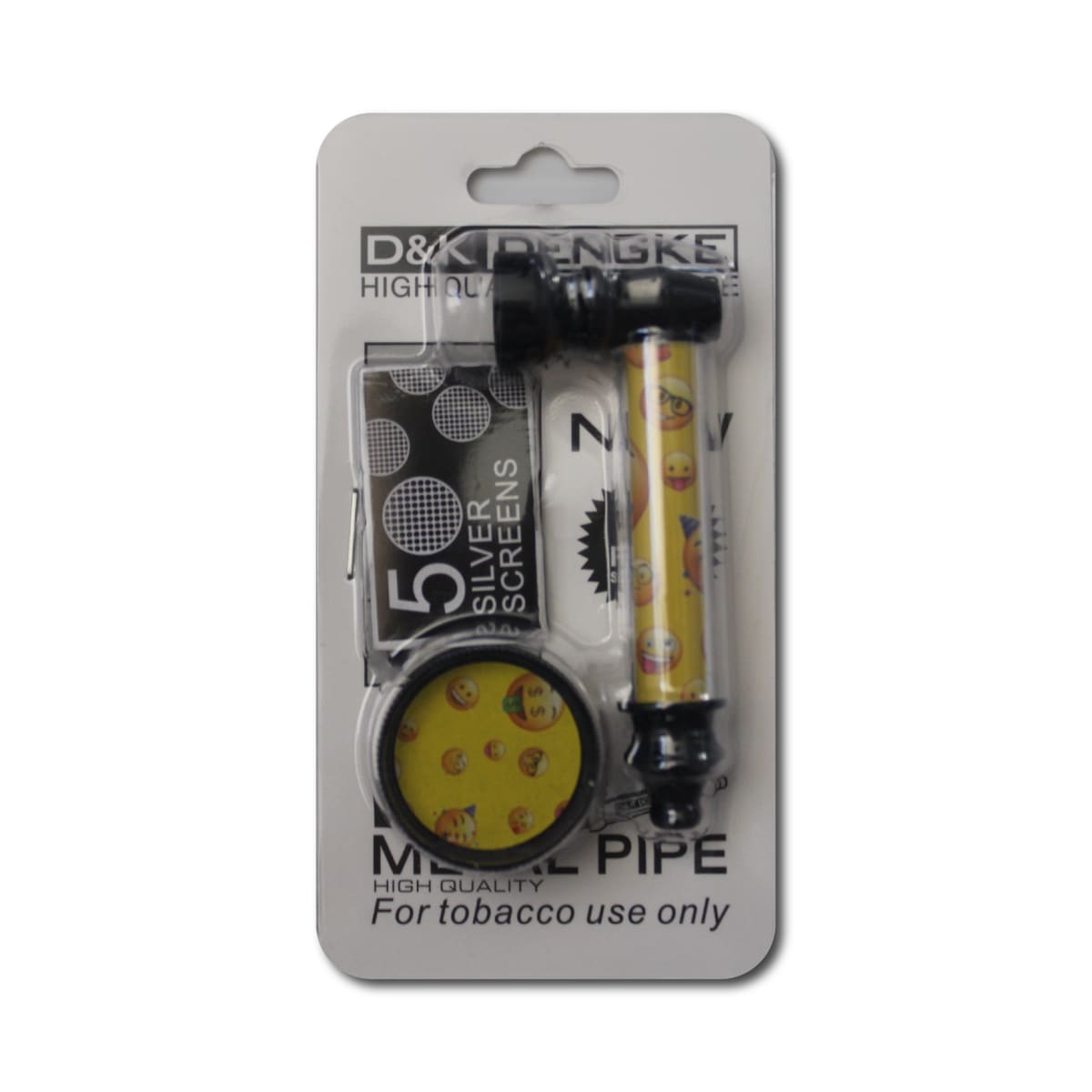 Kit Pipa metálica Diseño D&K + Rejilla y moledor11