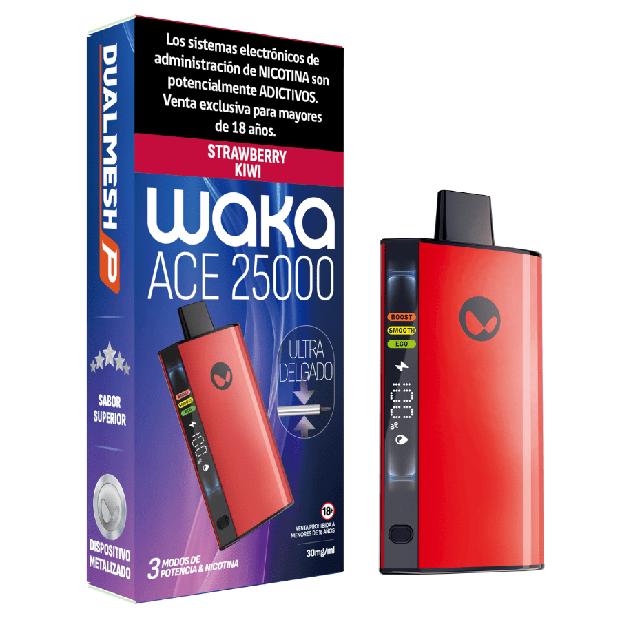 Vaporizador Waka Ace 25.000 Puff 3% Nicotina5