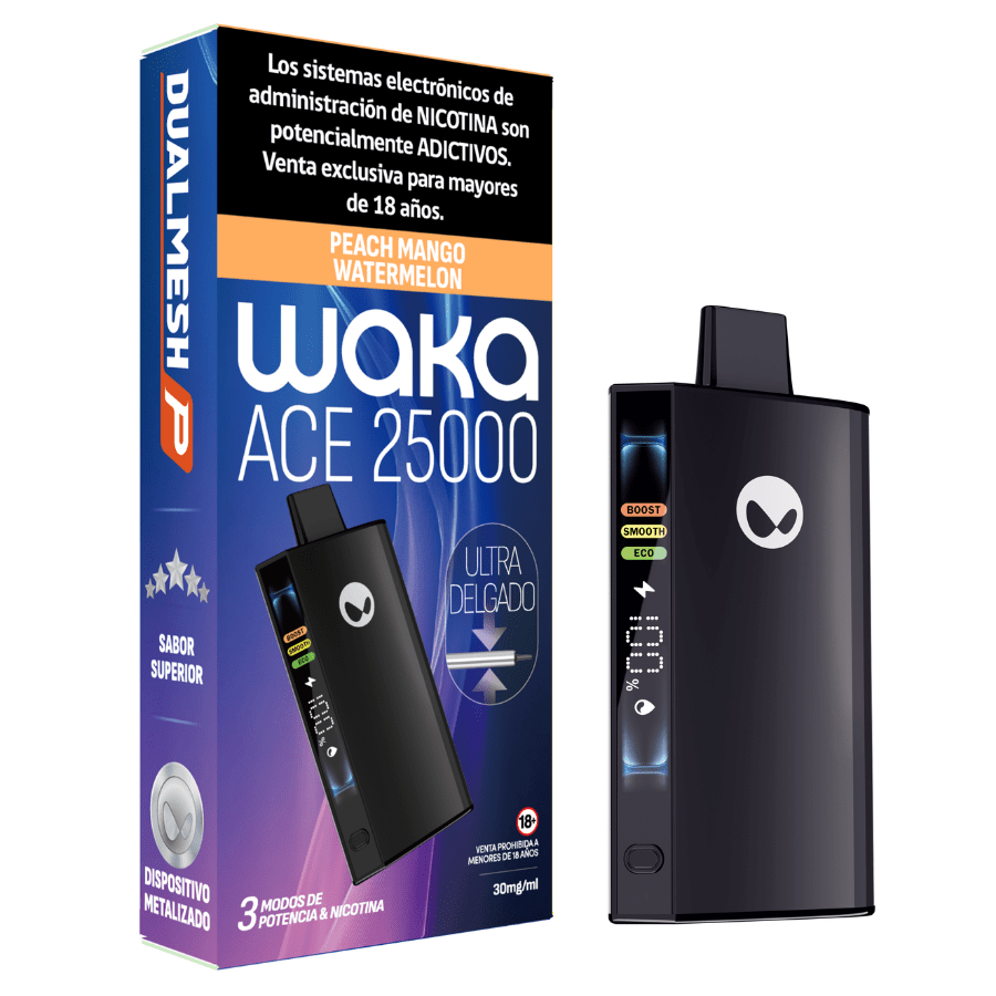 Vaporizador Waka Ace 25.000 Puff 3% Nicotina 2