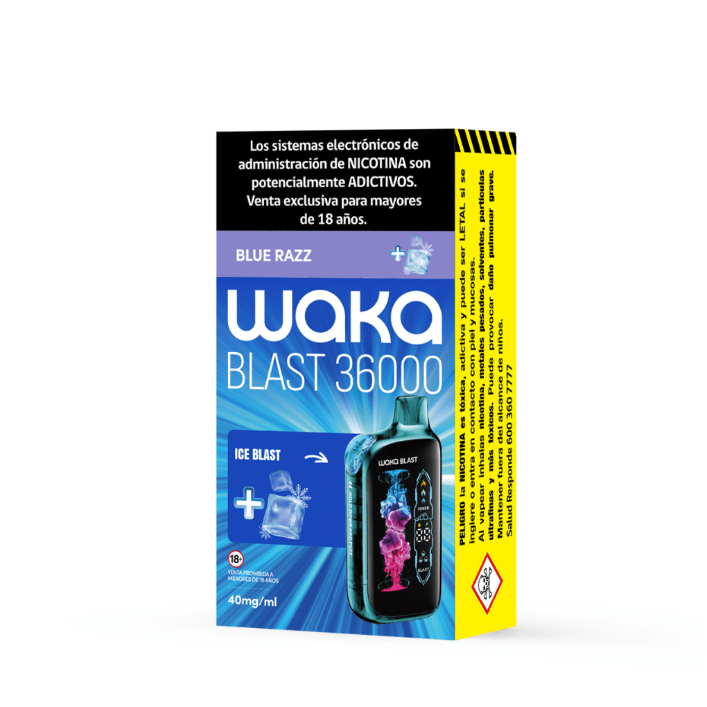 Vaporizador Waka Blast 36.000 Puff 4% Nicotina2