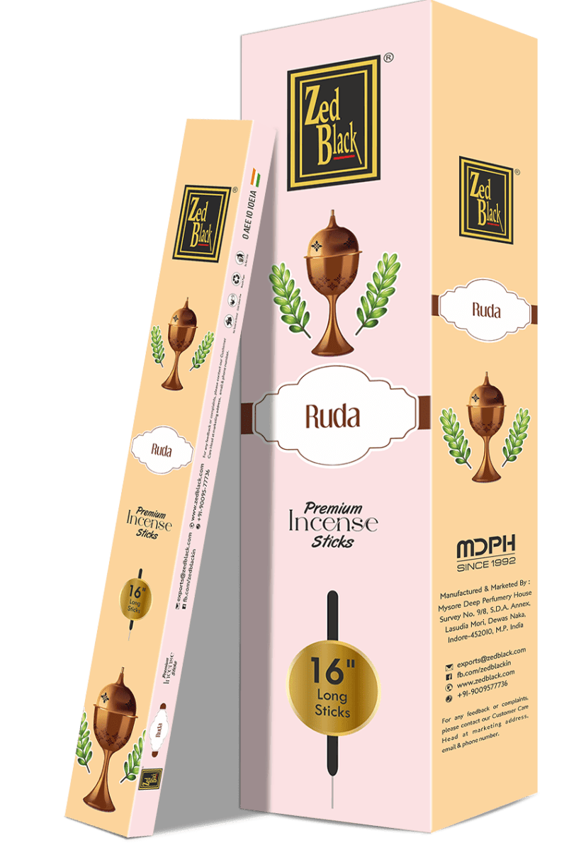 Incienso Zed Black Long Sticks 16 Cajillas19