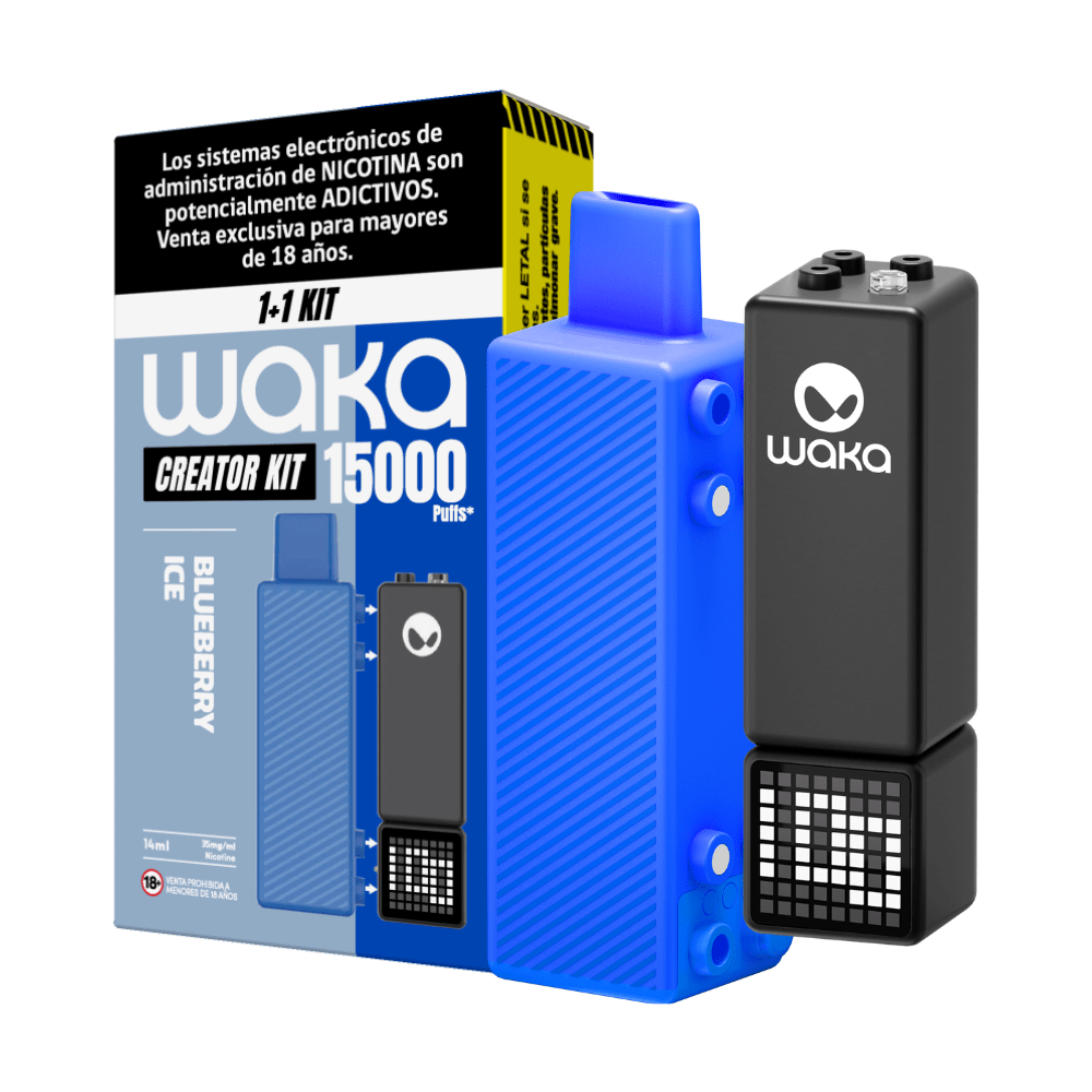 Vaporizador Waka Creator KIT 15.000Puff 3.5% Nicotina2