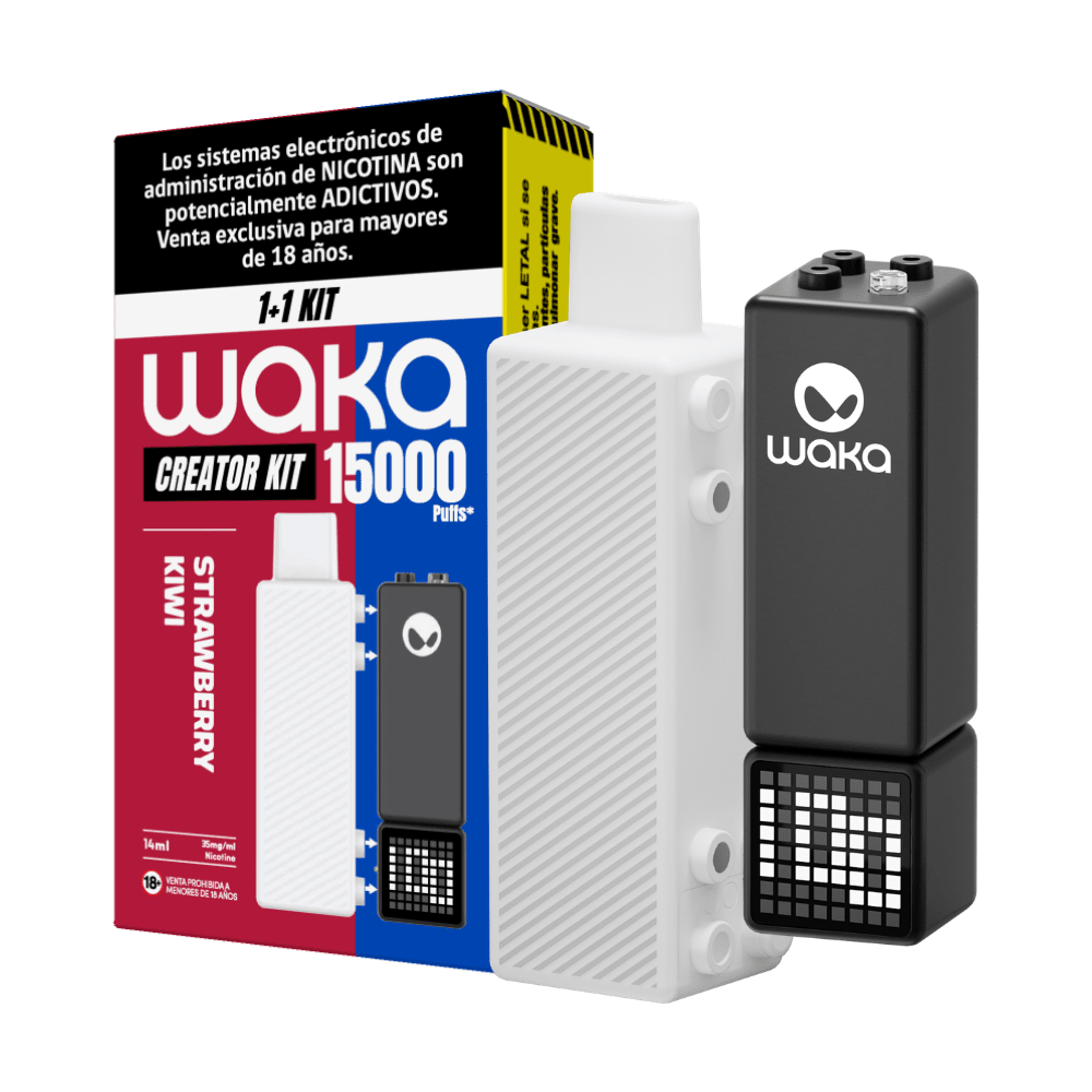 Vaporizador Waka Creator KIT 15.000Puff 3.5% Nicotina3