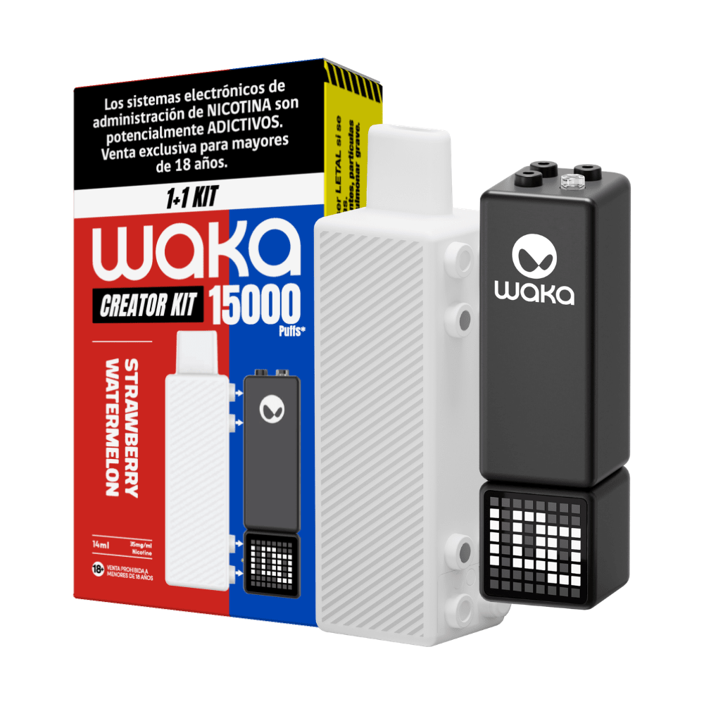 Vaporizador Waka Creator KIT 15.000Puff 3.5% Nicotina4