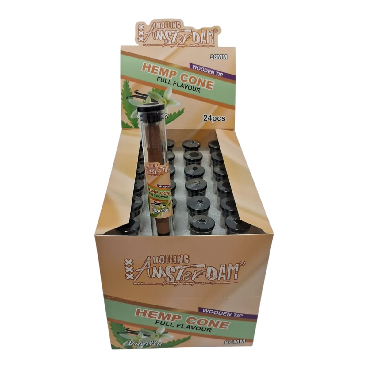 Conos De Cañamo Rolling Amsterdam 24 UDS 8
