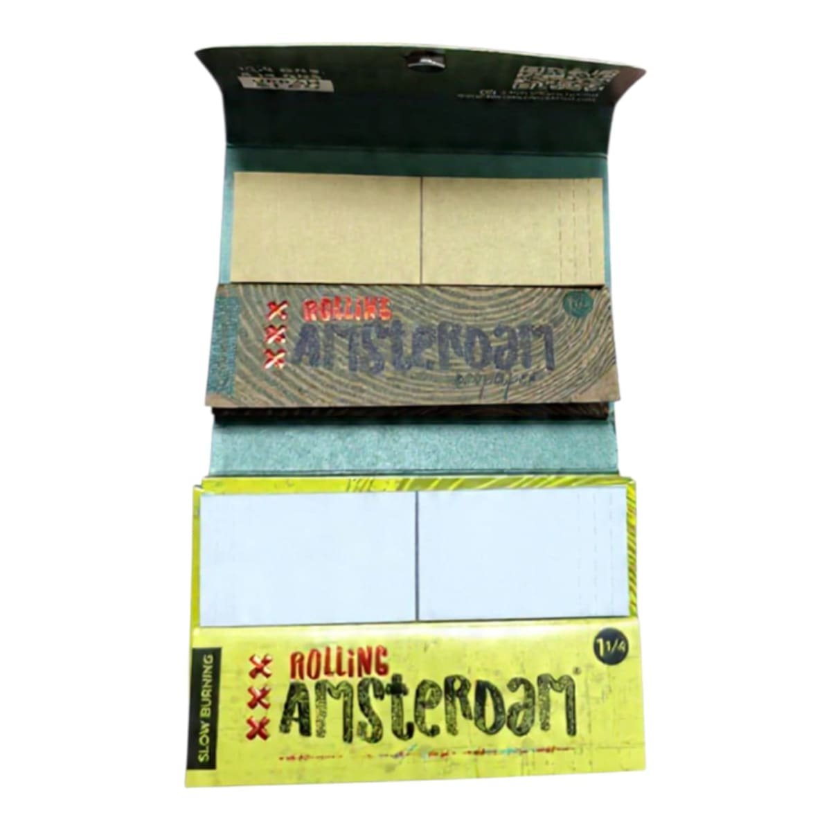 Papelillos Rolling Amsterdam Eco/Urban 1 1/4 Con Boquilla 10 Books2