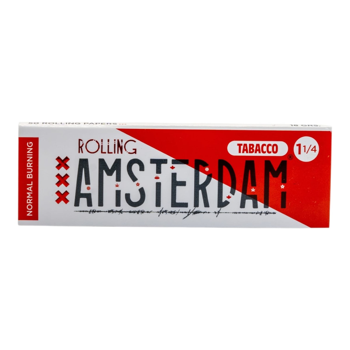 Papel Rolling  Amsterdam Tabaco 1 1/4 Display 25 Unidades2