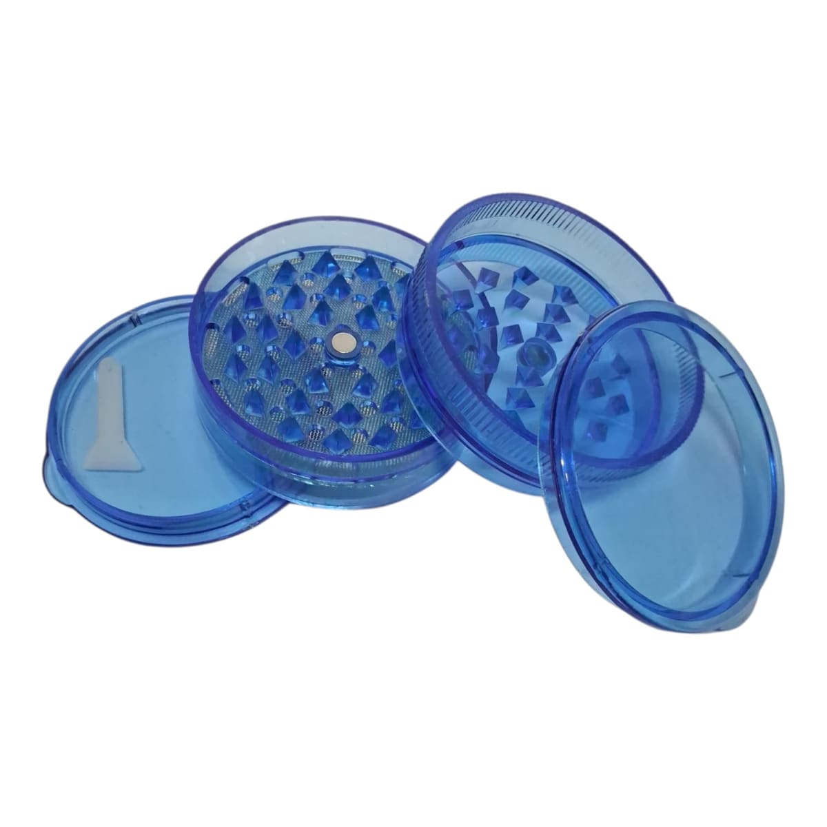 Moledor Plastico Colores 3 Partes 60mm x 3,5CM2