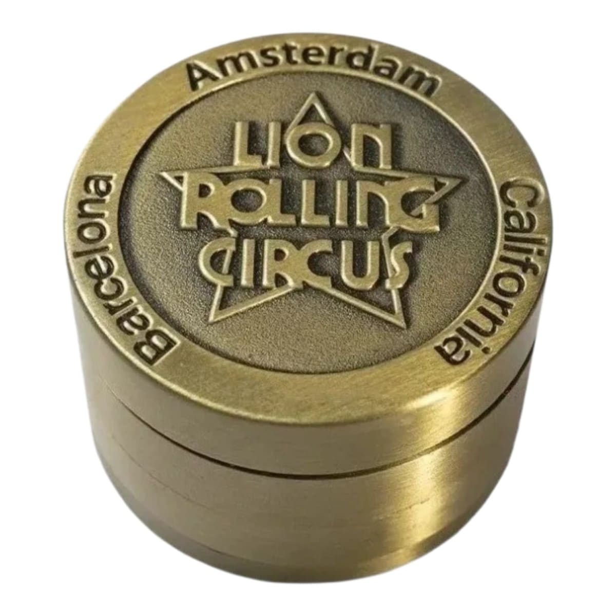 Moledor Metalico Lion Rolling Circus 50mm  4 Pisos2