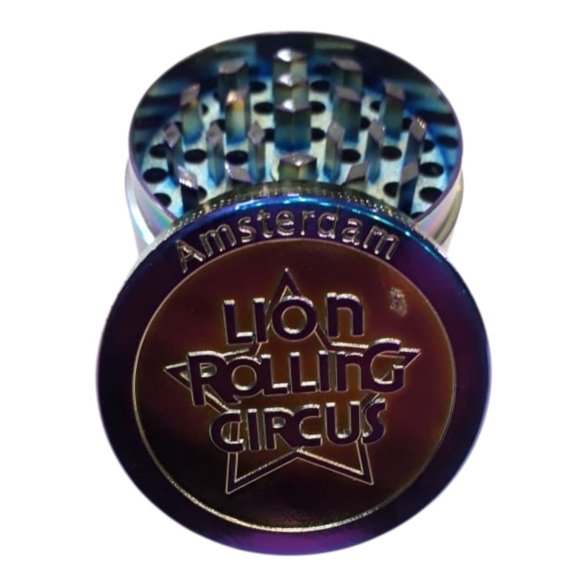 Moledor Metalico Lion Rolling Circus 50mm  4 Pisos3