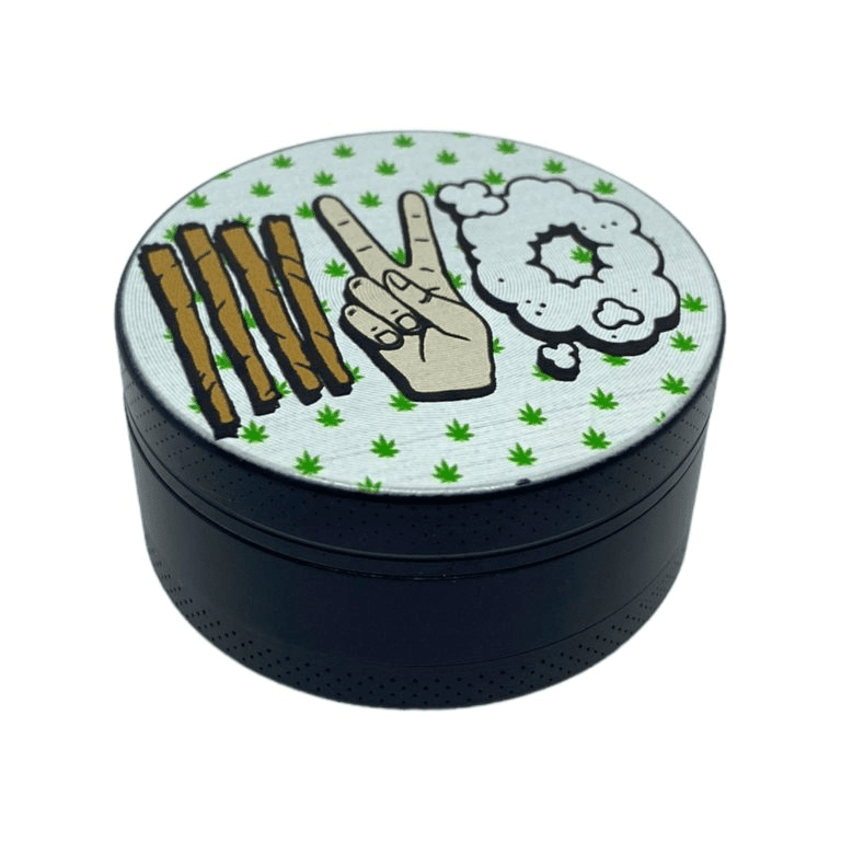 REMATE Moledor Negro Ilustración 3 partes 50mm3