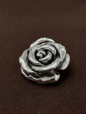 COLGANTE ROSA ENVEJECIDA plata 9251