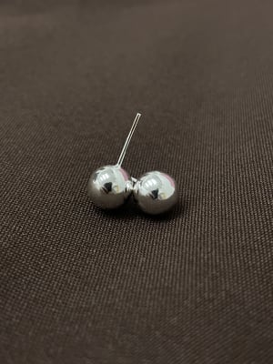 Aros pelotita de plata 925 grandes1