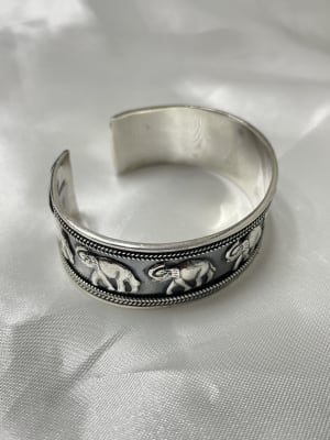 BRAZALETE PLATA ENVEJECIDA 24 mm de ancho1