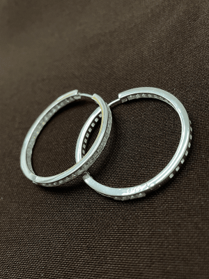 ARO ARGOLLA CIRCONES INCRUSTADOS 30 MM1