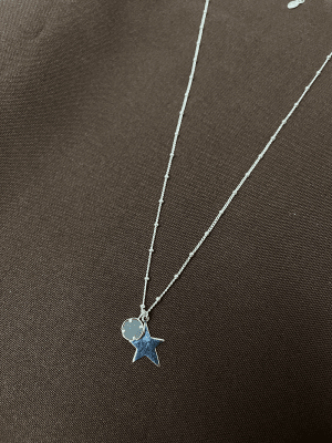 COLLAR GRUMET MINI-ESFERAS plata 9251