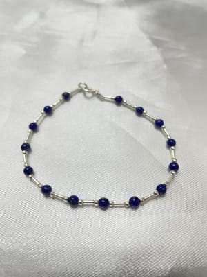 Pulsera lapislazuli corazones2