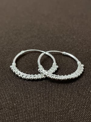 Aros argolla con pelotitas medianas1