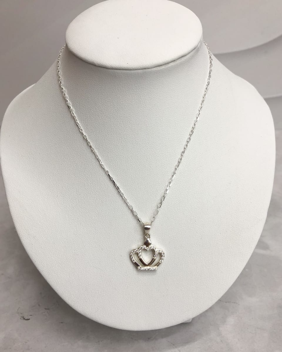 Collar De Cadena De Circonia Cúbica, Colgante De Micro Pavé En Forma De L Grima