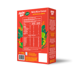 10 BABY RICE SABOR MANZANA | CEREAL PARA BEBÉS SIN GLUTEN | SMILEY KIDS 10 BABY RICE SABOR MANZANA | CEREAL PARA BEBÉS SIN GLUTEN | SMILEY KIDS
