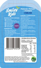 18 Compotas Orgánicas Manzana Plátano Arándano | Smiley Kids 18 Compotas Orgánicas Manzana Plátano Arándano | Smiley Kids