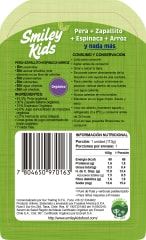 18 Compotas Orgánicas Pera Zapallito Espinaca Arroz | Smiley Kids 18 Compotas Orgánicas Pera Zapallito Espinaca Arroz | Smiley Kids