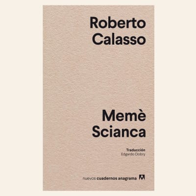 Memè Scianca | Roberto Calasso