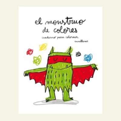 El monstruo de los colores. Cuaderno para colorear | Ana Llenas