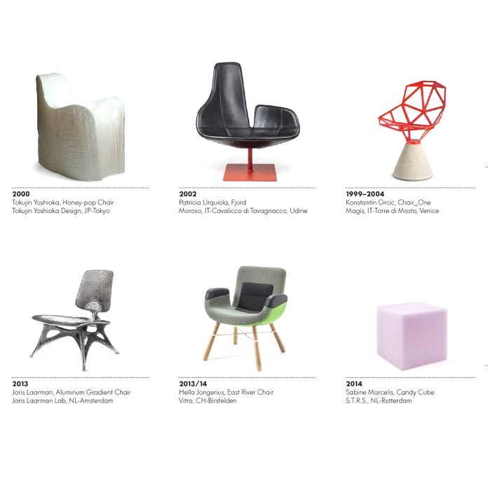 Poster Vitra Design Museum. Nueva Edición | Acero. Mobiliario y