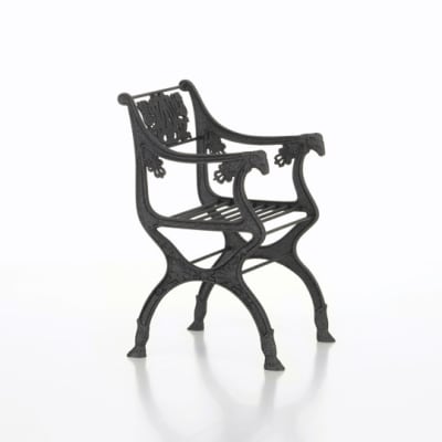 MINIATURA GARTENSTUHL, SCHINKEL, 1820