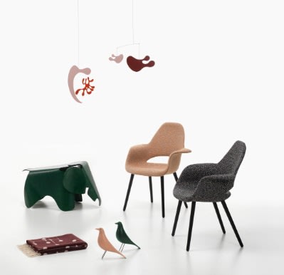 Móvil Eames Plywood Model B, Bicolor. Edición Especial