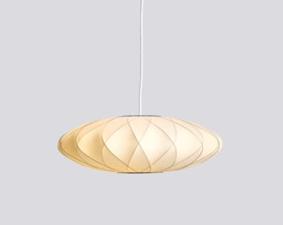 Nelson Saucer Crisscross Bubble Pendant Small