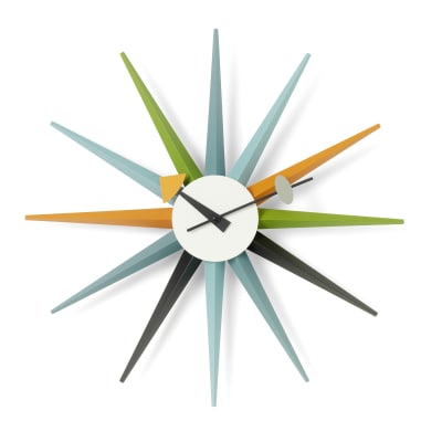 Reloj Sunburst multicolor