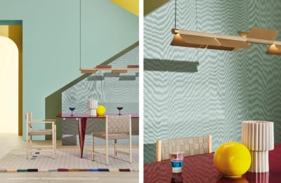 Lampara Kawara colgante 5 modulos