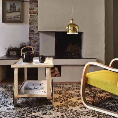 Lampara Colgante A330S Brass