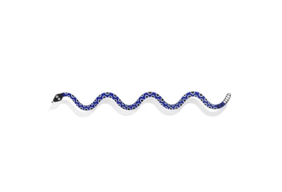 Metal Wall Relief Magic Snake