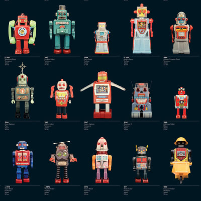 Poster R.F Robots Collection
