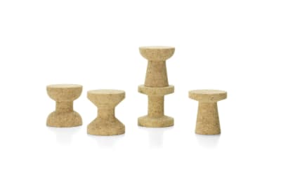 Taburete bajo Cork Modelo A